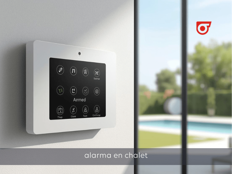 alarma en chalet